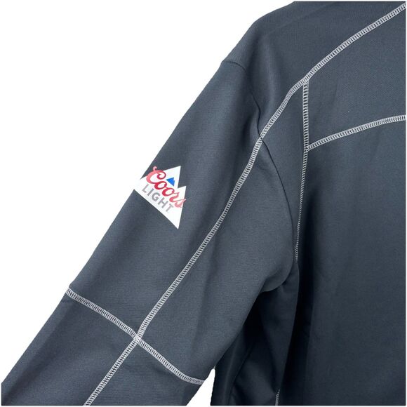 Clique NWT Notre Dame 2022 Shamrock Series 1/4 Zip Pullover Size Lg Coors Lite - Picture 6 of 6